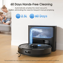 Lubluelu L20Max Self-Emptying 3-in-1 Robot Vacuum Mop - 6000Pa Suction LiDAR Navigation Large Dust Bag Hands-Free 120min Runtime DSers