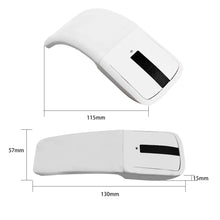 Wireless Bluetooth Mouse Foldable Arc Touch Mouse Ergonomic Slim Folding PC Mice USB Optical Computer Mause For Macbook Laptop VELNIX