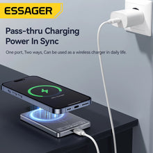 Essager Thin Wireless Power Bank Magnetic 20W 5000mAh Portable Fast Charging External Battery for Magsafe For iPhone 17 16 15 14 VELNIX