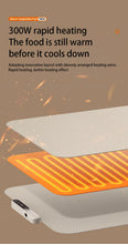 TINSOL Food Warmer Pad Foldable Silicone Heating Pad Portable Meal Cart Insulation Pad 8-Level Temperature Adjustment VELNIX
