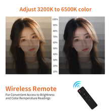 SH Upgrade 18inch Ring Light  Selfie LED Video Lamp With Tripod Stand Phone Clip For YouTube Live Light Photo Photography Studio VELNIX