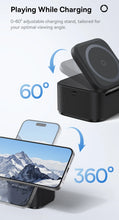 Baseus 3 in 1 25W Magnetic Wireless Charger Stand 15W Fast Wireless Charging Desktop Dock Station For iPhone16 15 14 13 Airpod VELNIX