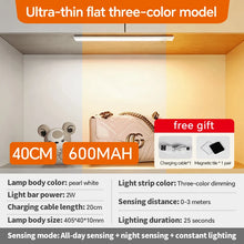 5V  Type-C USB Rechargeable LED Motion Sensor Light Bar for Kitchen Cabinet Wardrobe Bathroom Closet Lighting VELNIX