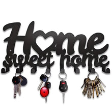 Decorative Metal Key Holder, Wall Mounted key hooks for home Hanging Artwork Storage Rack Metal Wall Hanging Iron Art Artwork VELNIX