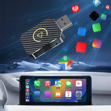 Wireless Carplay Android Auto Adapter Plug&Play USB Car Dongle Wireless Dongle for OEM Wired CarPlay/Andriod Auto Cars VELNIX