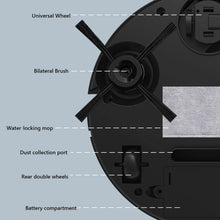 3 in 1 Robot Vacuum Rechargeable Vacuum Mop Robot Sweeping Machine Compact Cleaning Machine for Pet Hair Stubborn Dirt VELNIX