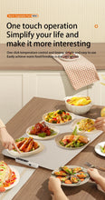 TINSOL Food Warmer Pad Foldable Silicone Heating Pad Portable Meal Cart Insulation Pad 8-Level Temperature Adjustment VELNIX