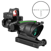 Adjustable 4x32 Red Dot 1x  4x Scope  Red Dot Tactical Scope 20mm Rail Scope for Hunting VELNIX