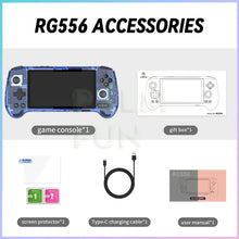 ANBERNIC RG556 Retro Handheld Game Console 5.48 Inch AMOLED Large Screen BT5.0 Android 13 System 1080*1920 Video Gaming Player VELNIX