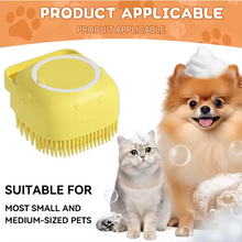 New Bath Massage Brush Bathroom Multifunctional Puppy Big Dog Cat Soft Safety Silicone Pet Accessories for Dogs Cats Tools VELNIX