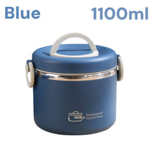 304 Stainless Steel Lunch Box 2 Layer Double Wall Thermal Food Jar, Insulated Bento Box Leakproof Lunch Container with lunch Bag VELNIX