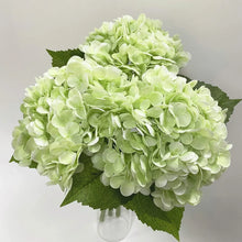 Hydrangea Artificial Flowers Real Touch Latex 19 Inch Large Hydrangea for Home Decoration Bridal Bouquet Wedding 49cm  Decor VELNIX