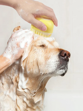 New Bath Massage Brush Bathroom Multifunctional Puppy Big Dog Cat Soft Safety Silicone Pet Accessories for Dogs Cats Tools VELNIX