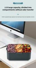 TINSOL New 3.5L Electric Heated Lunch Box No Water Refillable Food Heated Lunch Box Car Work Lunch Heater 90W Fast Heating VELNIX