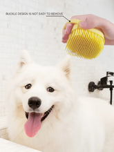 New Bath Massage Brush Bathroom Multifunctional Puppy Big Dog Cat Soft Safety Silicone Pet Accessories for Dogs Cats Tools VELNIX