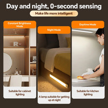 5V  Type-C USB Rechargeable LED Motion Sensor Light Bar for Kitchen Cabinet Wardrobe Bathroom Closet Lighting VELNIX