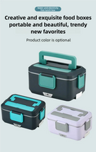 TINSOL New 3.5L Electric Heated Lunch Box No Water Refillable Food Heated Lunch Box Car Work Lunch Heater 90W Fast Heating VELNIX