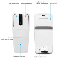 Wireless Bluetooth Mouse Foldable Arc Touch Mouse Ergonomic Slim Folding PC Mice USB Optical Computer Mause For Macbook Laptop VELNIX