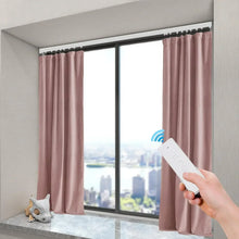 Electric Intelligent Curtain Rail, 2.16-4.2 m Curtain Rail w/Remote Control, App Control, Voice Control w/Timer, Memory Function VELNIX