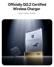 Baseus 3 in 1 Magnetic Wireless Charger Qi2.2 25W Fast Charging For iPhone 17 16 15 14 Apple Watch Earbuds AirPods Pro iWatch VELNIX
