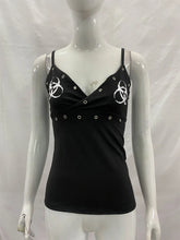 New Arrival Womens Slim Fit Camisole Vest With Stylish Eyelet Buckle Sexy Trendy Sleeveless Top For Daily Wear summer 2026 VELNIX