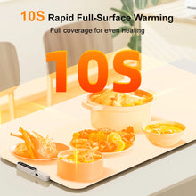 Electric Food Warmer Mat Foldable Silicone Warming Tray Portable 6 Tem Setting Full Surface Fast Heating Food Warmer Plate VELNIX