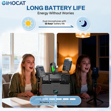 Wireless  Microphone with Built-in Noise Reduction, USB-C Interface. Portable for Streaming, Podcast Recording, and Online VELNIX