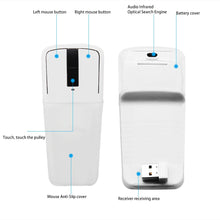 Wireless Bluetooth Mouse Foldable Arc Touch Mouse Ergonomic Slim Folding PC Mice USB Optical Computer Mause For Macbook Laptop VELNIX