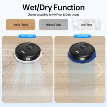 Automatic Mopping Robot Wet and Dry Mopping Machine Household Intelligent Sweeping Cleaner Rechargeable for Home VELNIX