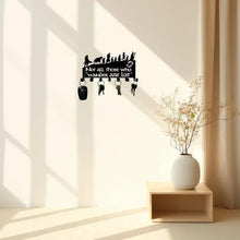 Decorative Metal Key Holder, Wall Mounted key hooks for home Hanging Artwork Storage Rack Metal Wall Hanging Iron Art Artwork VELNIX