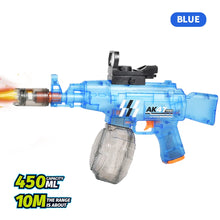 Water Gun for Water Wars, Electric Water Gun with Continuous Flashing Lights, Large Capacity, Strong Shooting Range DSers