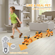 SucceBuy Remote Control Robot Dog Toy Dog Programmable Smart Interactive Robotic Pet for Kids Singing Dancing RC Stunt Toy VELNIX