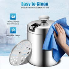 Stainless Steel Ice Cube Glue Ice Bucket Ice Cube Container with Lid and Pliers 1300ML Double Wall Insulated Silver VELNIX