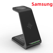 3 In 1 Fast Charging Station Wireless Charger Stand Wireless Quick Charge Dock For Phone Holder VELNIX