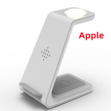 3 In 1 Fast Charging Station Wireless Charger Stand Wireless Quick Charge Dock For Phone Holder VELNIX