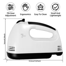 Electric Handheld Whisk 7 Speed Hand Mixer Kitchen Egg Beater Cream Cake Blender CJ