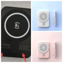 Mini Fast Charging Magnetic Wireless Power Bank 5000 MAh Portable VELNIX
