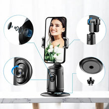 360 Auto Face Tracking Gimbal AI Smart Gimbal Face Tracking Auto Phone Holder For Smartphone Video Vlog Live Stabilizer Tripod VELNIX
