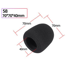 Washable Wireless Microphone Wind Shield Sponge Cover CJ