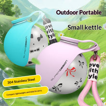 Creative Portable Outdoor Pet Stainless Steel Water Cup Small Dog Water Bottle Convenient Dog Drink Dispenser Puppy Travel Portable Water Bowl Pet Products VELNIX